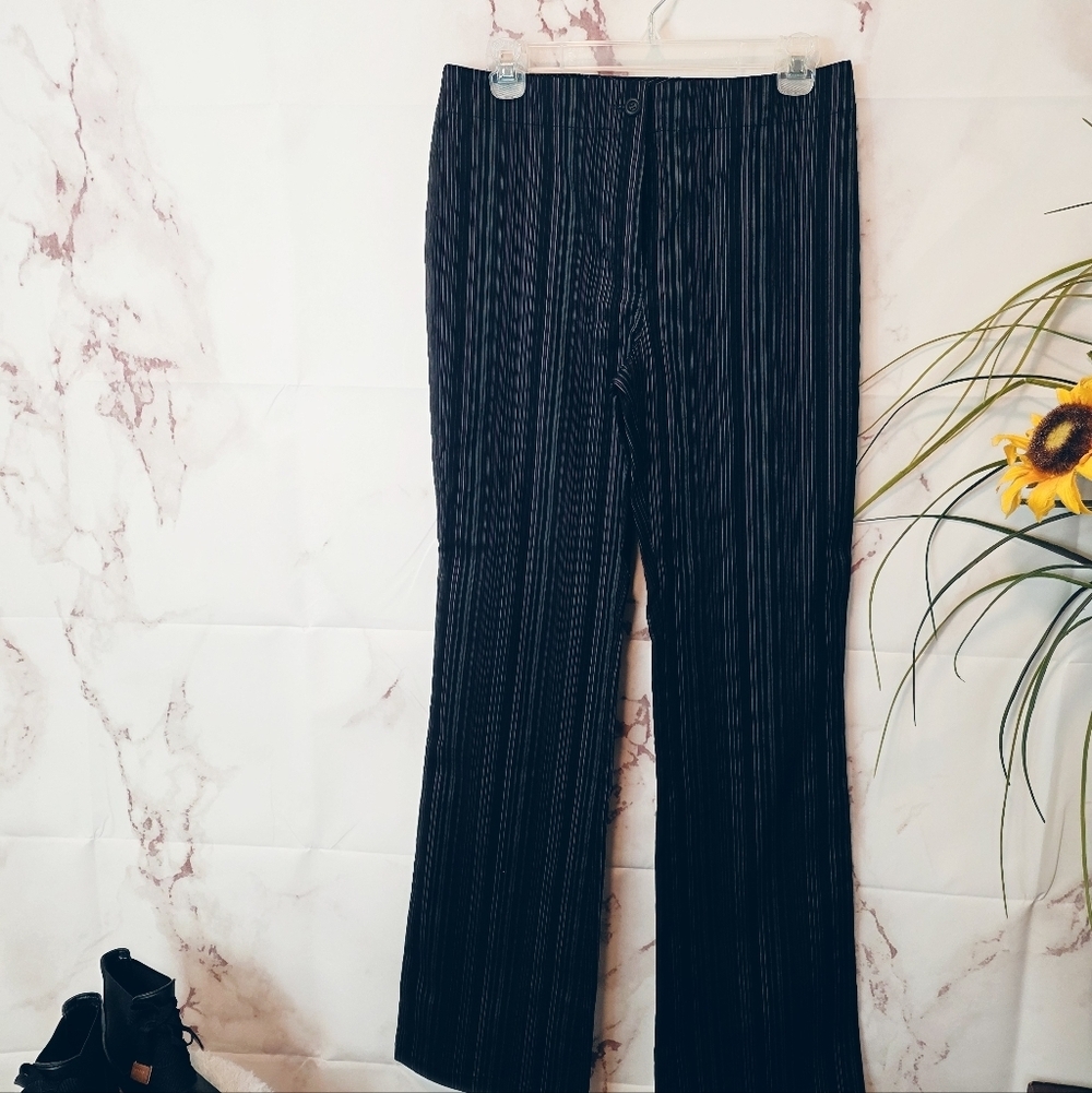 Etcetera Stripe Straight Leg Pants